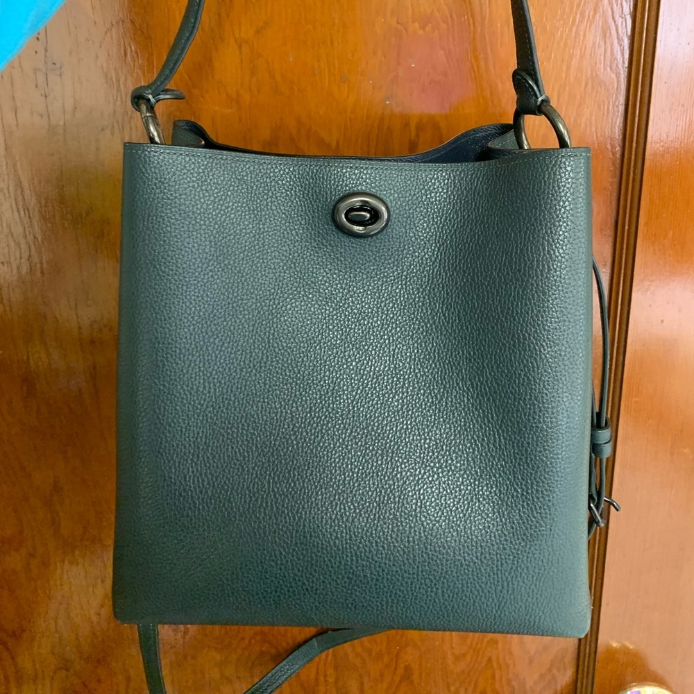 Coach Charlie Bucket Bag in Dark Green